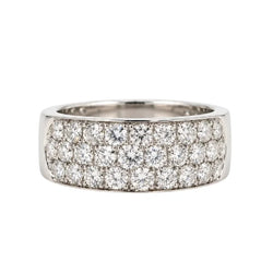 White Gold and Diamond Ring