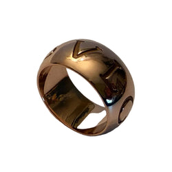 BULGARI "Monologo" Band Ring in Rose gold