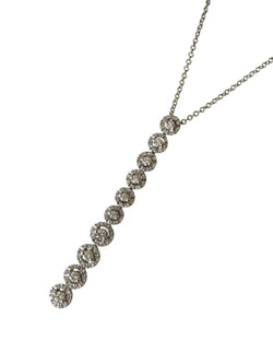 Collier Pendentif LÉO PIZZO en or blanc et diamants