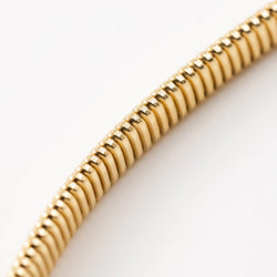 18-carat yellow gold Tubogas bracelet