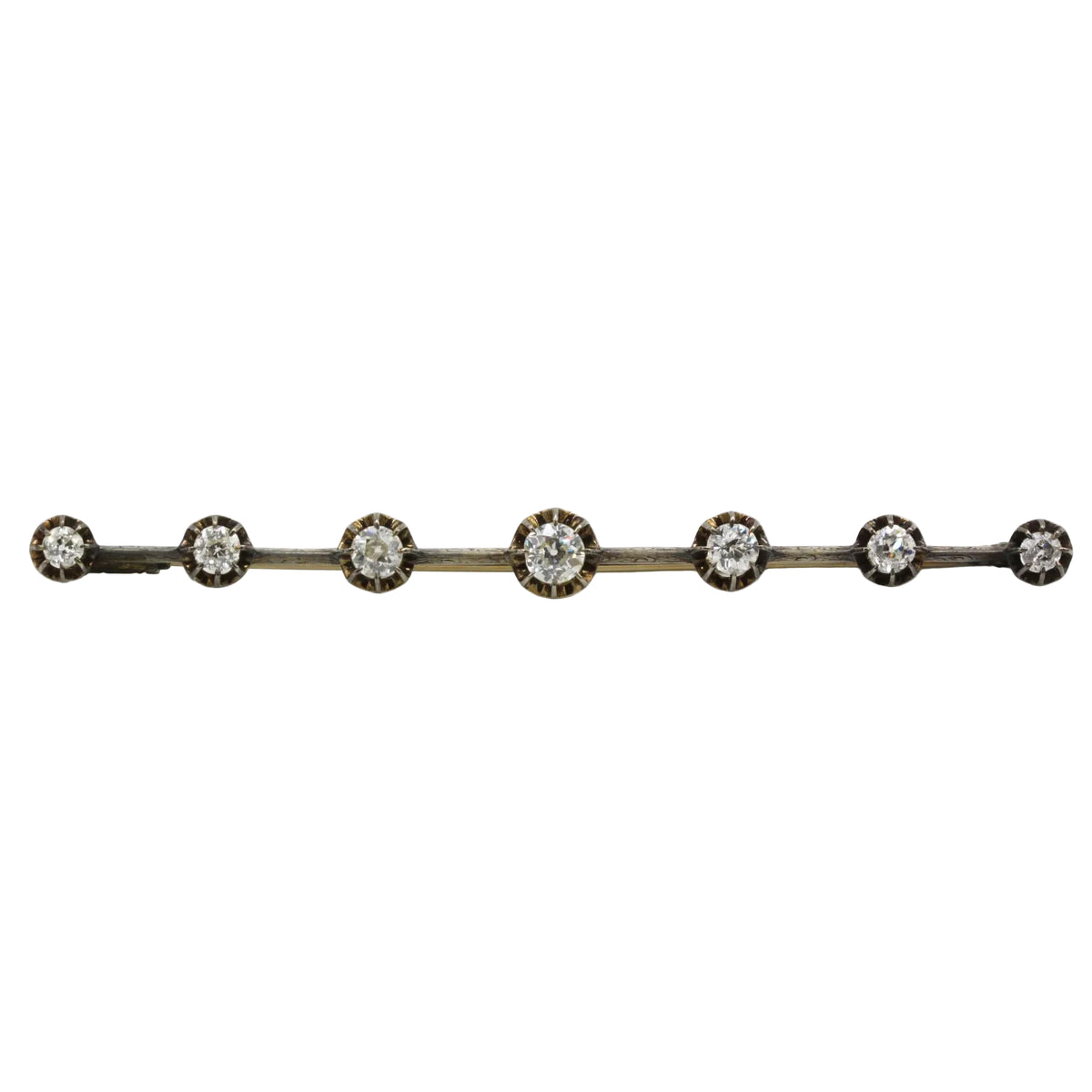 Yellow Gold and Diamond Brooch
