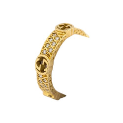 GUCCI Ring in Yellow Gold and Diamonds