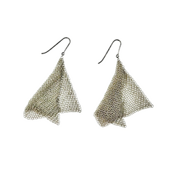 Boucles d'oreilles TIFFANY & CO. par ELSA PERETTI Mesh en argent