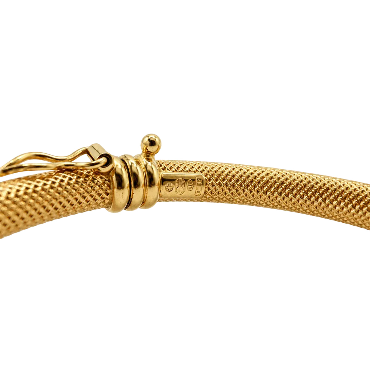 Yellow Gold Bangle Bracelet