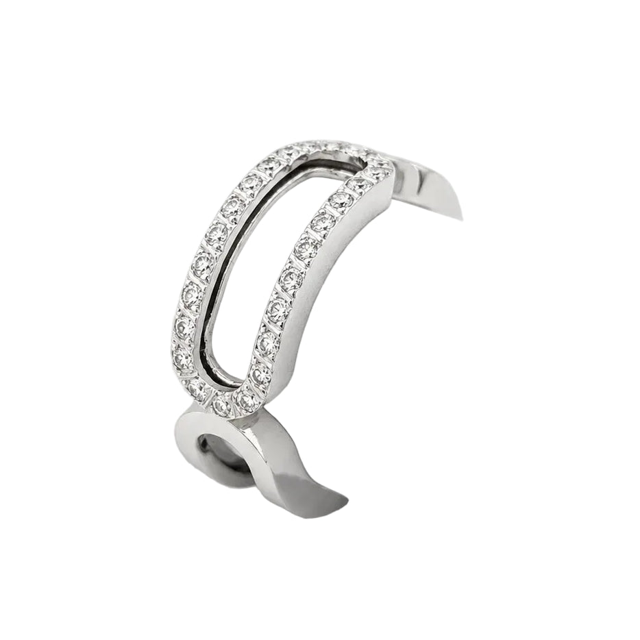 White Gold and Diamond Ring