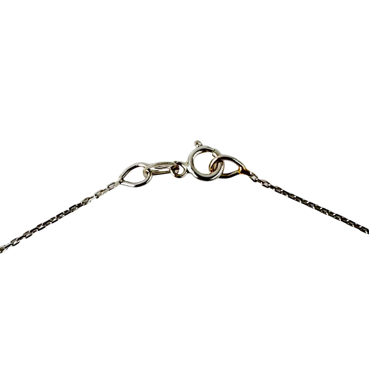 White Gold Star Pendant Necklace with Diamonds