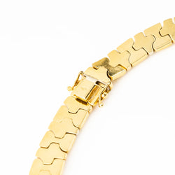 Link Necklace in Yellow gold, White gold, and Rose gold