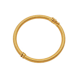 Yellow Gold Bangle Bracelet