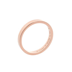 Bague Alliance CARTIER C de Cartier en or rose et diamant
