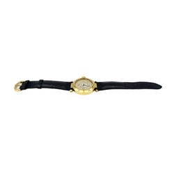 CARTIER "Pasha" Watch in Yellow Gold and Leather