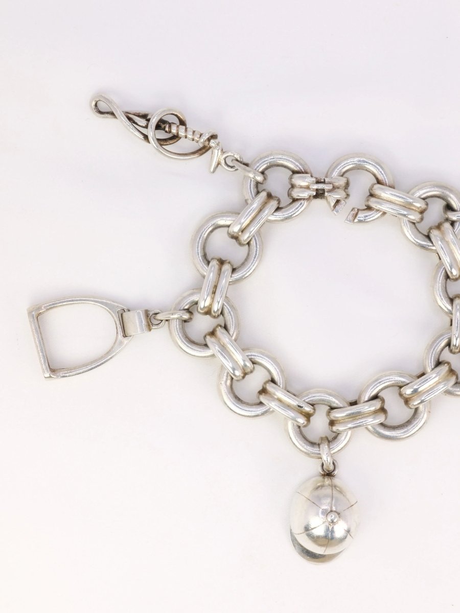 gaetan de Percin　ブレスレット　gatan　bracelet Gaétan de Percin (attributed to HERMES) Silver bracelet and horse