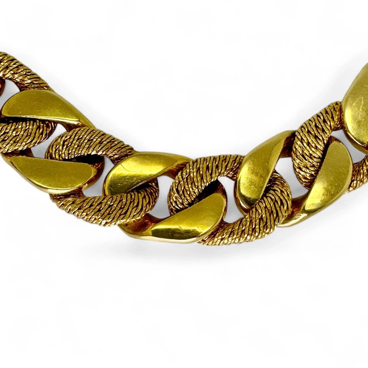 Georges LENFANT Bracelet en or jaune. - Castafiore