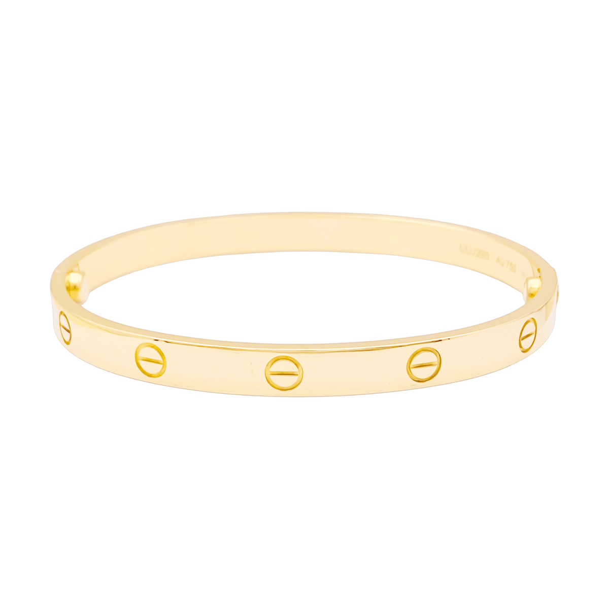 Bracelet Cartier, "Love" classique, or jaune.