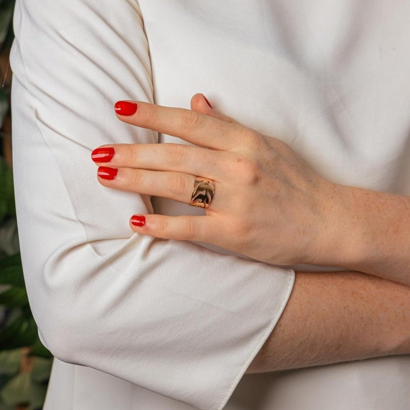 Ginette NY Bague Or rose - Castafiore