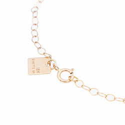 Ginette NY Bracelet Mini Diamond Ever Disc Bracelet Or rose diamant - Castafiore