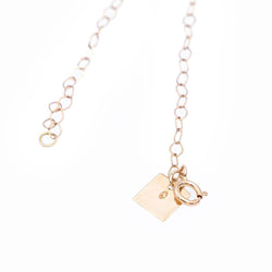 Ginette NY Bracelet Mini Diamond Ever Disc Bracelet Or rose diamant - Castafiore