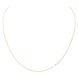 Ginette NY Collier Chaîne Or rose - Castafiore