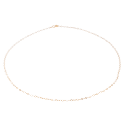 Ginette NY Collier Chaîne Or rose - Castafiore