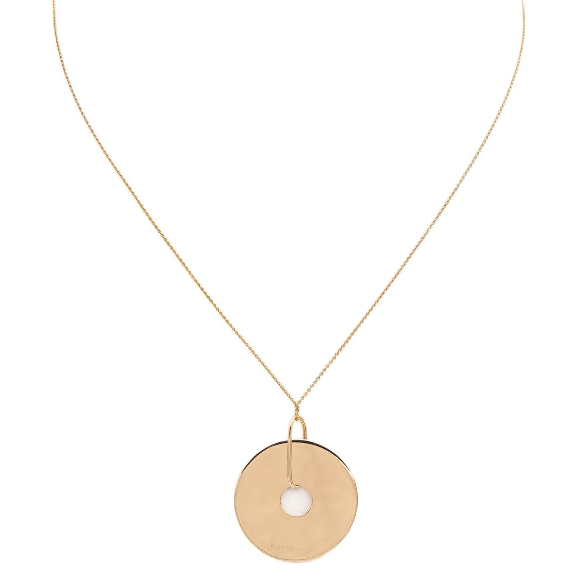 Ginette NY Collier Donut On Chain Or rose - Castafiore