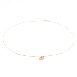 Ginette NY Collier Mini Donut On Chain Or rose - Castafiore