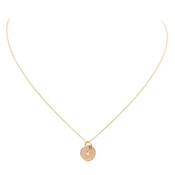 Ginette NY Collier Mini Donut On Chain Or rose - Castafiore