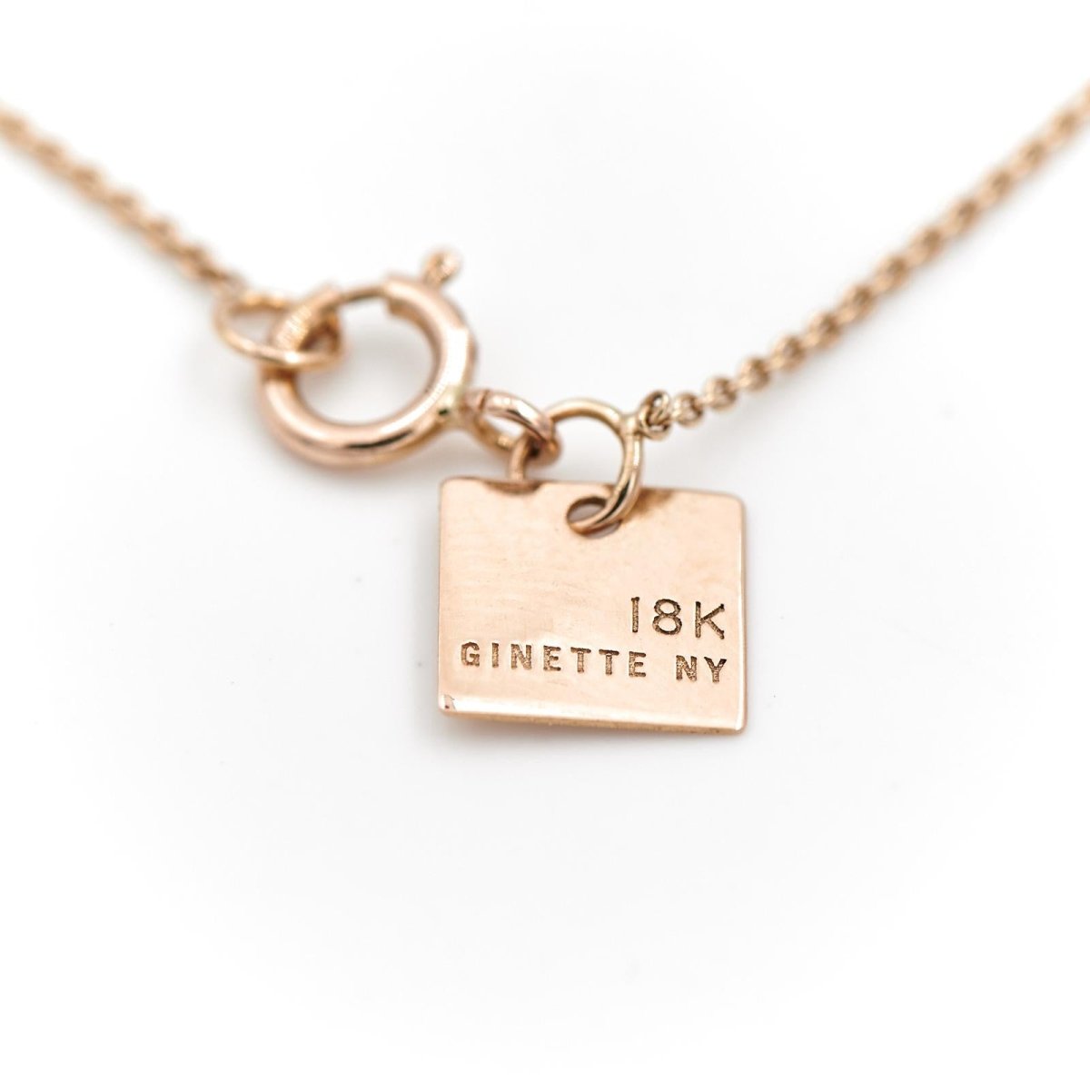 Ginette NY Collier Sautoir Or rose - Castafiore