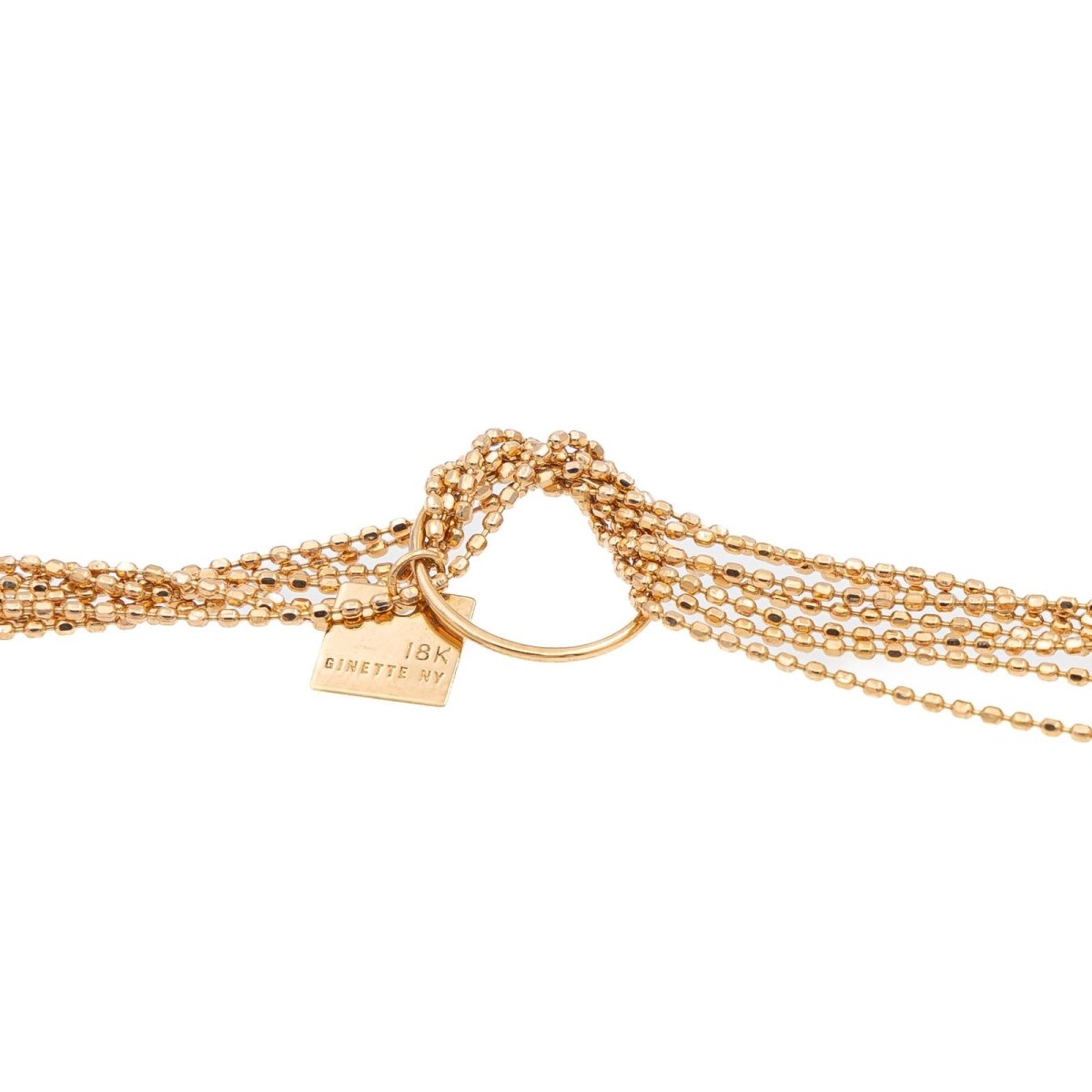 Ginette NY Collier Sautoir Unchained Or rose - Castafiore