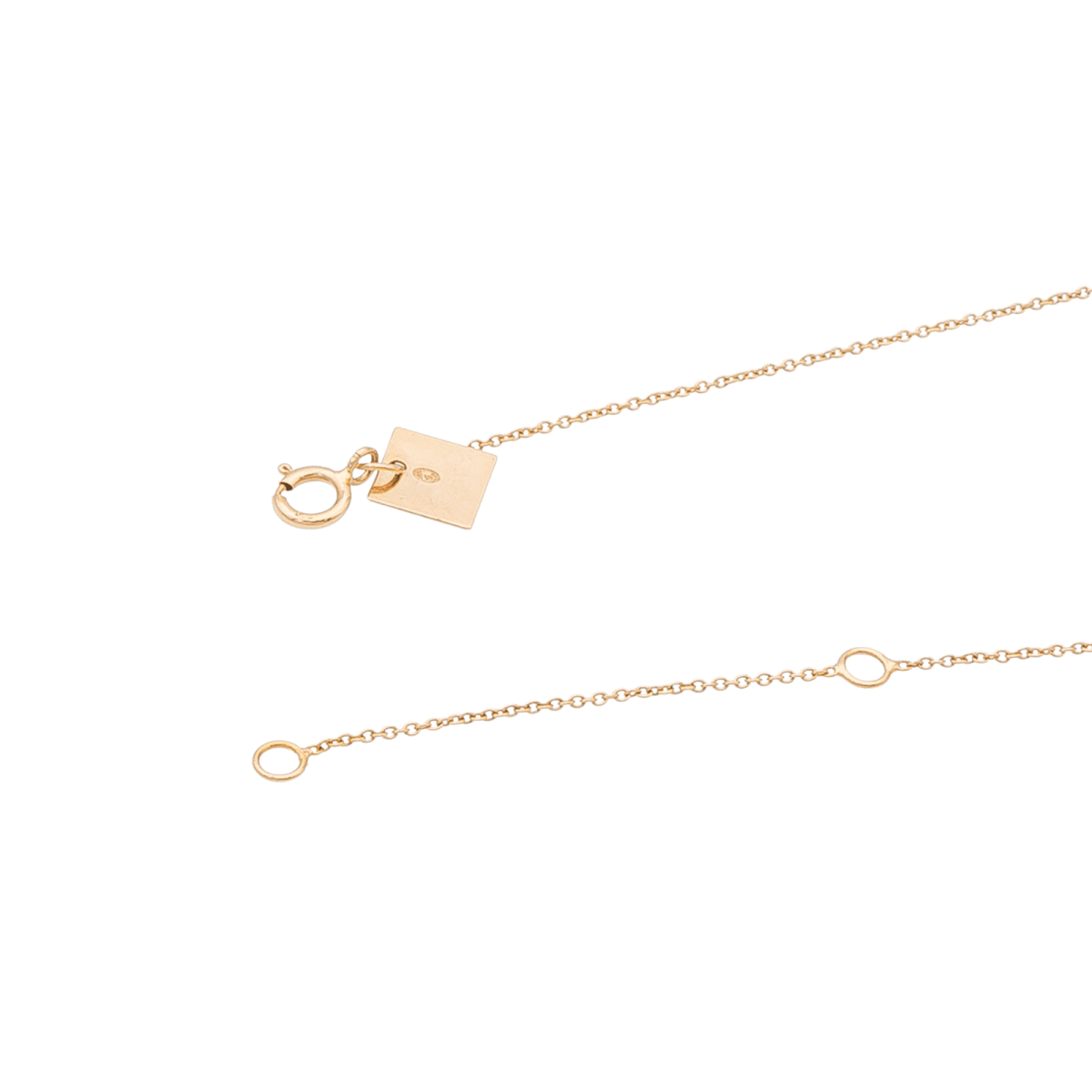 Ginette NY Collier Tiny Seven Circles Or rose - Castafiore