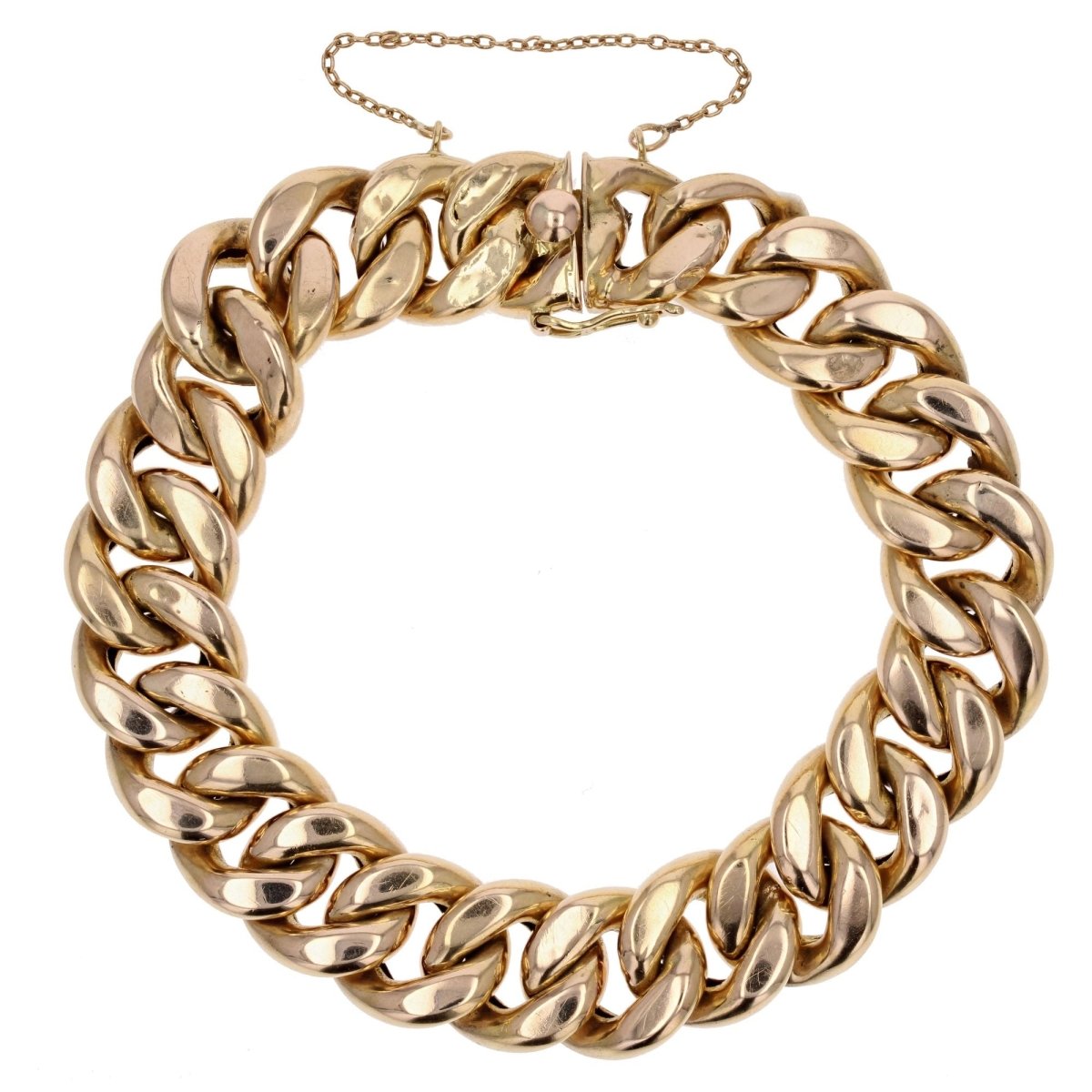 Gourmette femme en or jaune - Castafiore