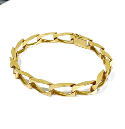 Gourmette Homme En Or Rose - Castafiore