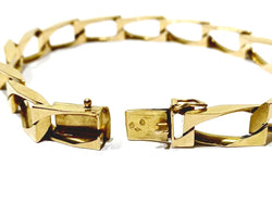 Gourmette Homme En Or Rose - Castafiore