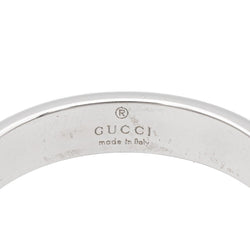 Gucci Bague Fine Icon Or blanc - Castafiore