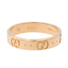 Gucci Bague Icon Or rose - Castafiore