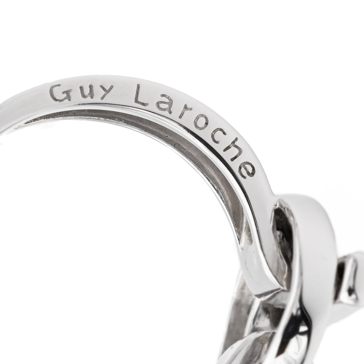 Guy Laroche Bague Or blanc Diamant - Castafiore