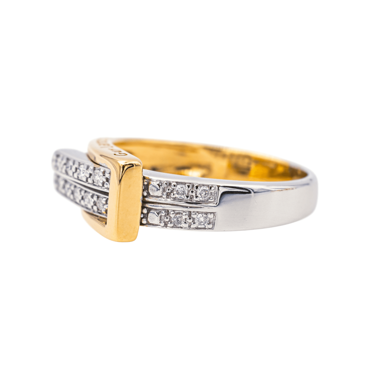 Guy Laroche Bague Or jaune Diamant - Castafiore
