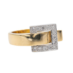 Guy Laroche Bague Or jaune Diamant - Castafiore