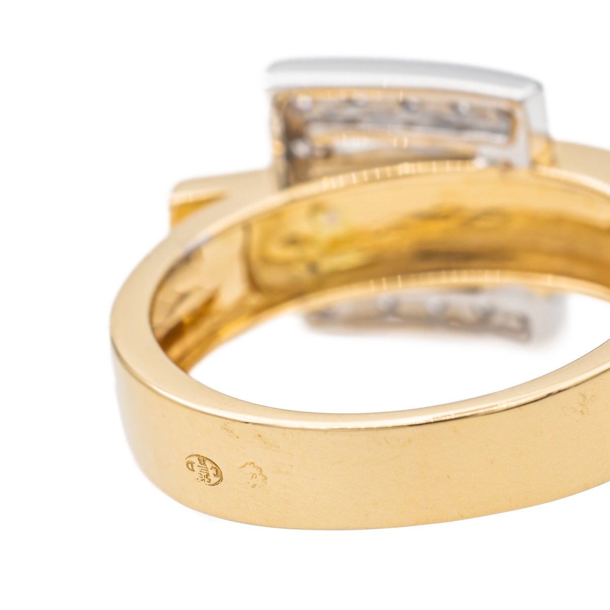 Guy Laroche Bague Or jaune Diamant - Castafiore