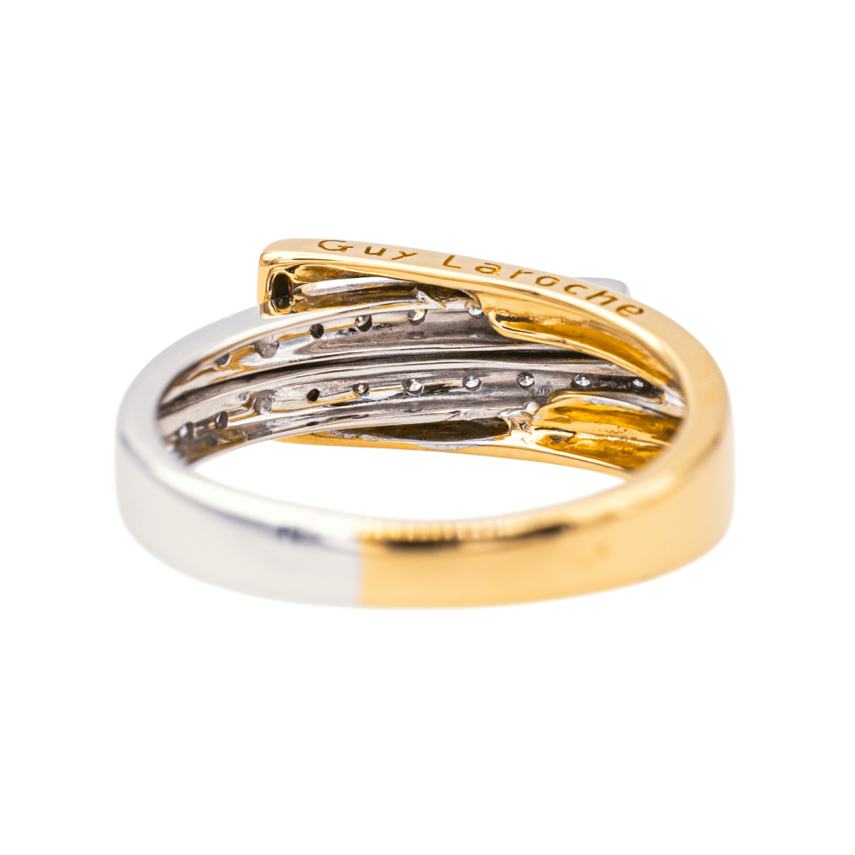 Guy Laroche Bague Or jaune Diamant - Castafiore