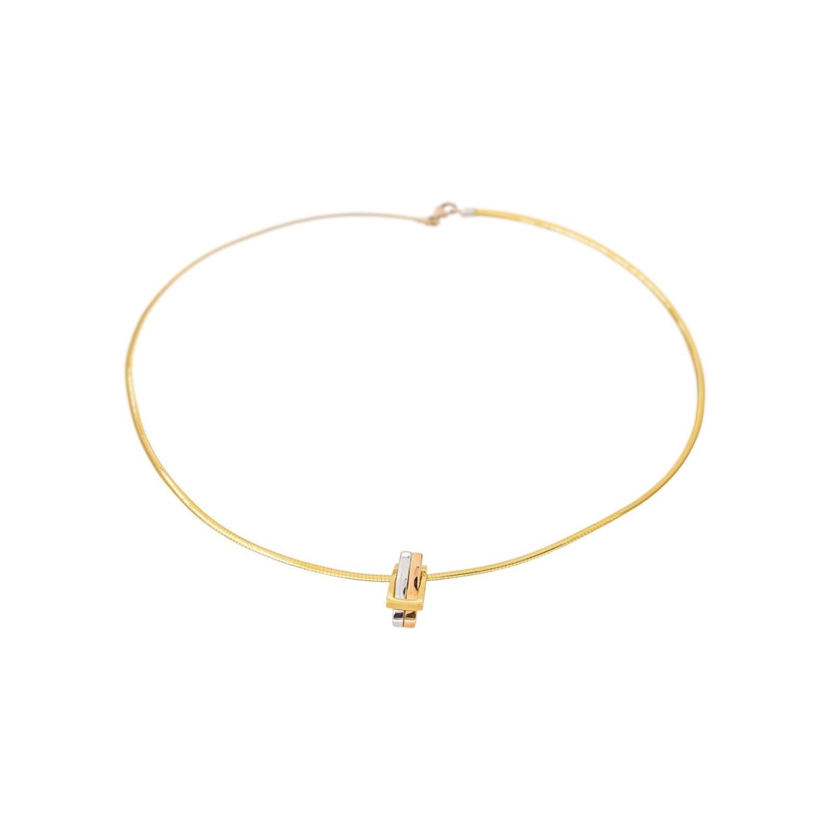 Guy Laroche Collier Maille oméga Or jaune - Castafiore