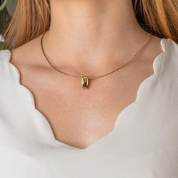 Guy Laroche Collier Maille oméga Or jaune - Castafiore