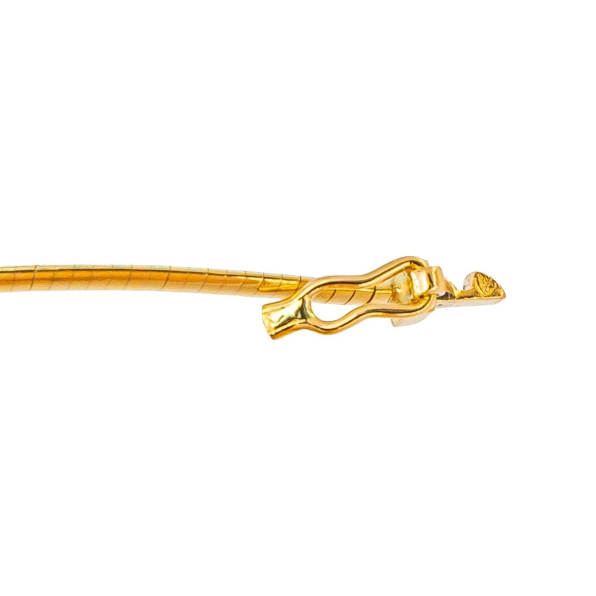 Guy Laroche Collier Maille oméga Or jaune Citrine - Castafiore