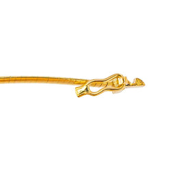Guy Laroche Collier Maille oméga Or jaune Citrine - Castafiore