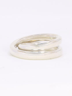 HERMES Bague Vertige argent - Castafiore