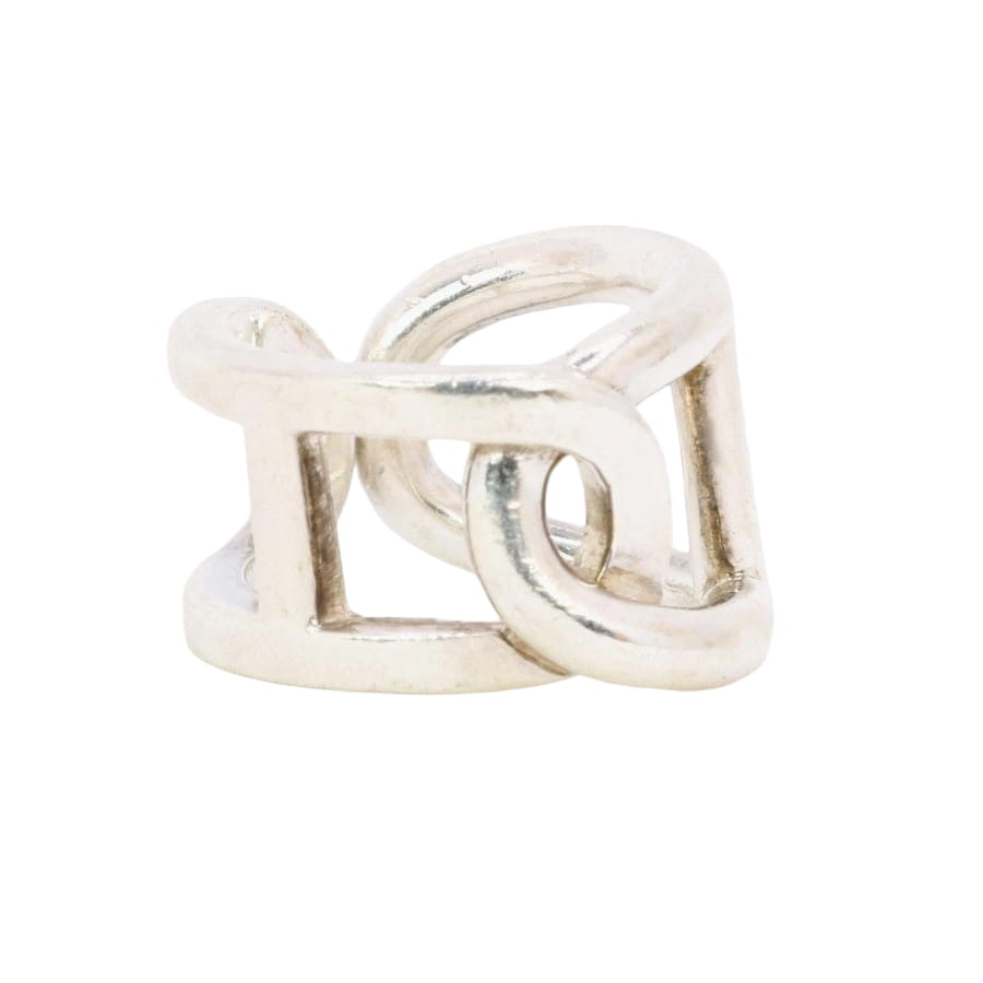 HERMES Bague vintage Cythère en argent - Castafiore