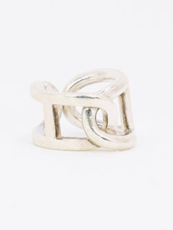HERMES Bague vintage Cythère en argent - Castafiore