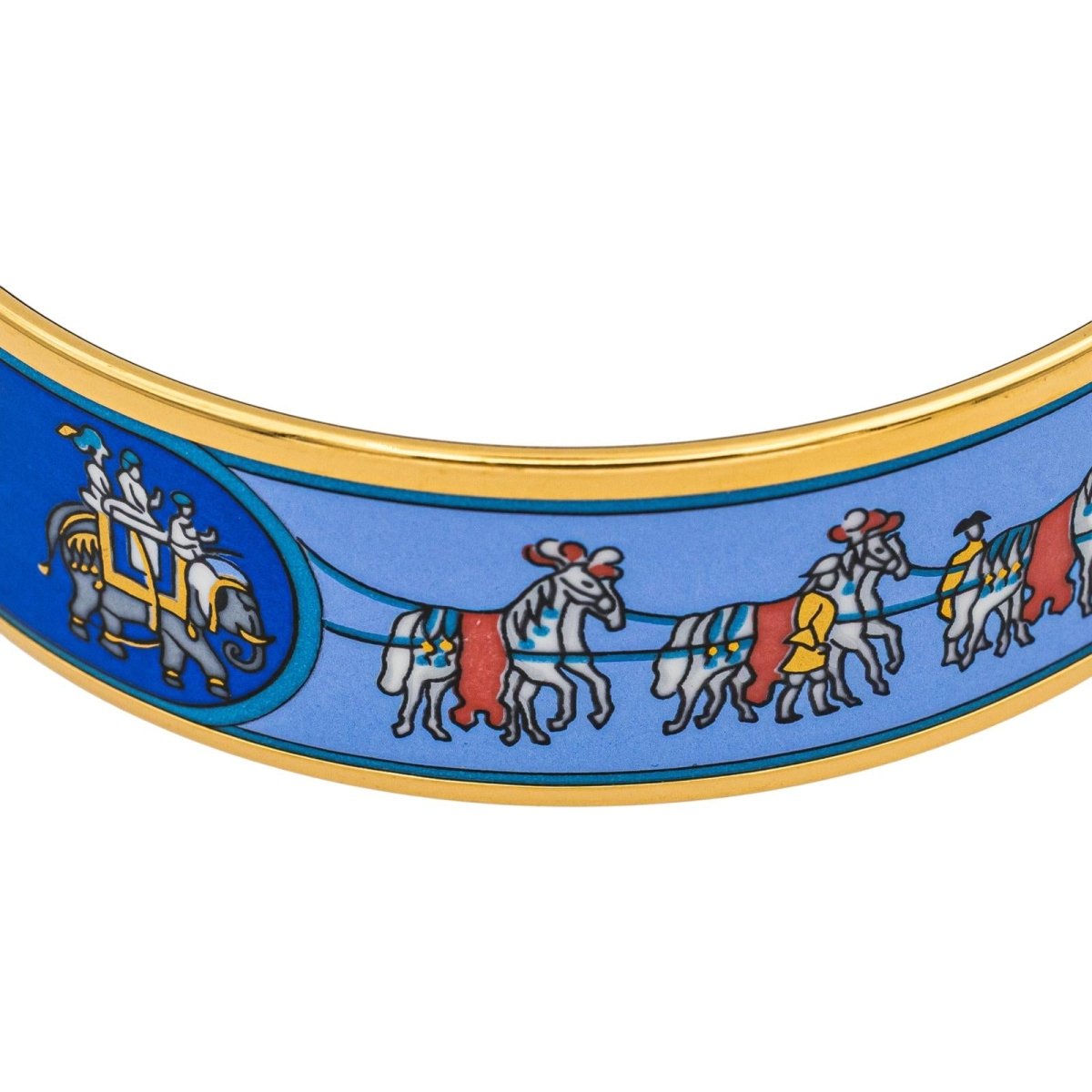 Hermès Bracelet Jonc Métal doré - Castafiore