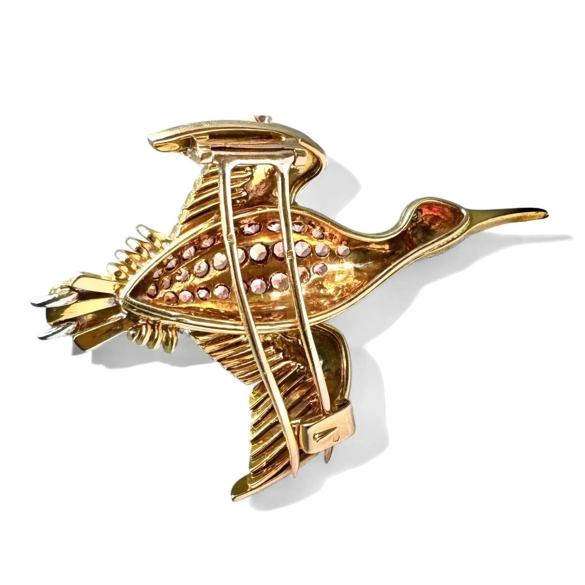 HERMÈS Broche oiseaux - Castafiore