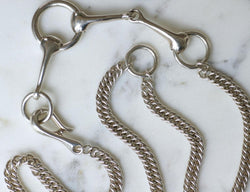 Hermès Sautoir Mors en Argent 73.00 cm - Castafiore