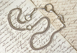 Hermès Sautoir Mors en Argent 73.00 cm - Castafiore