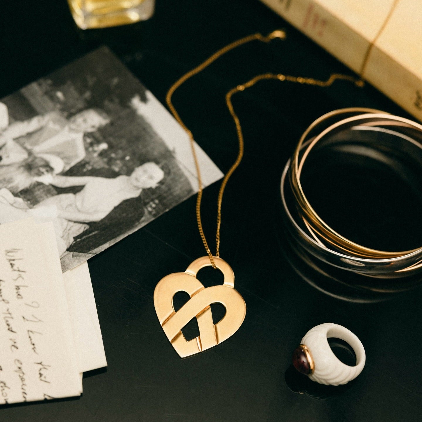 Pendentif POIRAY "Coeur Entrelacé" en or jaune